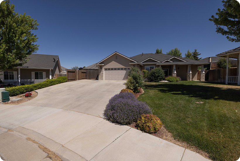 Sky & Lawn Replacement Before